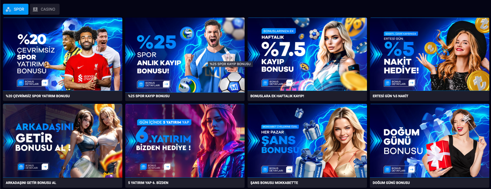 Mokkabet Bonuslar